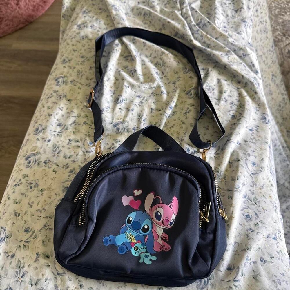 Stitch angel mini crossbody